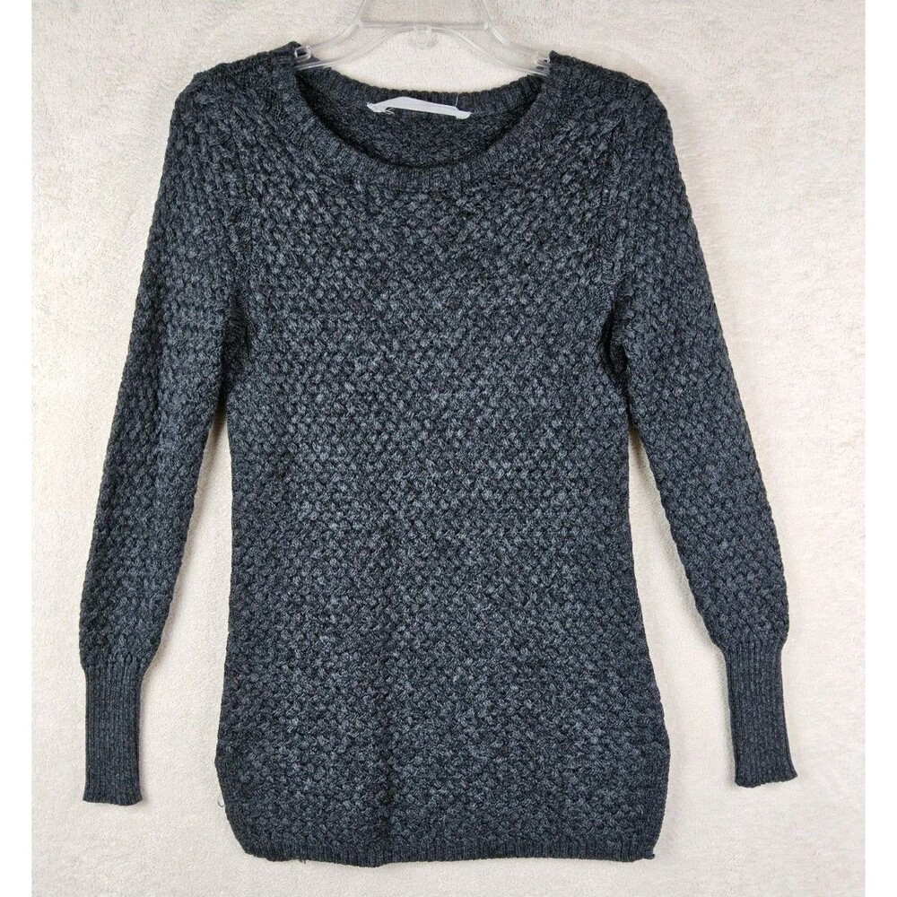 Athleta Women's Cypress Wool Blend Basketweave Sweater Size XXS